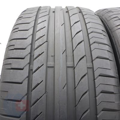 2. 255 50 20 4x CONTINENTAL 255/50 R20 109W XL ContiSportContact 5 J LR Sommerreifen 2017 6,8mm
