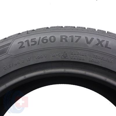 5. 215 60 17 2x BARUM 215/60R17 100V XL Polaris 5 Winterreifen 2022 VOLL WIE NEU 