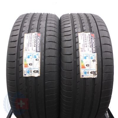 4. 255 50 19 4x YOKOHAMA 255/50 R19 107Y XL Advan Sport V103 Sommerreifen 2019, 2020 WIE NEU VOLL