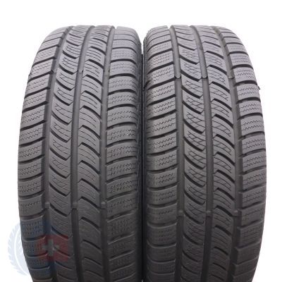 6. 205 65 16C 4x CONTINENTAL 205/65 R16C 107/105T Vanco Winter 2 Winterreifen 7,8-9mm 2018/23