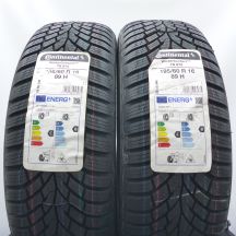 3.  195 60 16 4x CONTINENTAL 195/60 R16 89H WinterContact TS 870 Winterreifen 2023 VOLL WIE NEU 
