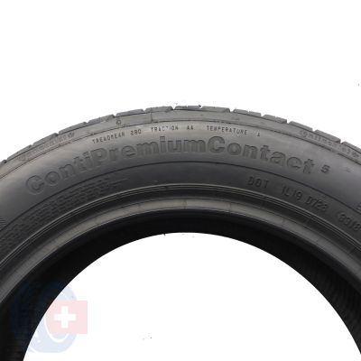 5.  195 55 16 4x CONTINENTAL 195/55 R16 91V XL ContiPremiumContact 5 Sommerreifen 2018 VOLL Ungebraucht   