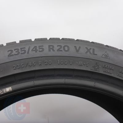 6.  235 45 20 2x CONTINENTAL 235/45 R201 00V WinterContact TS 870 P Zimowe 2022 7,2mm