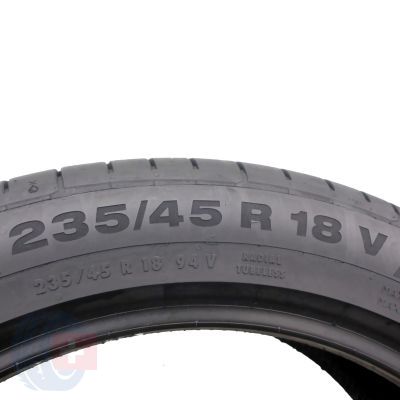 4. 1 x CONTINENTAL 225/45 R18 94V ContiSportContact 5 Sommerreifen 2021 6.2mm