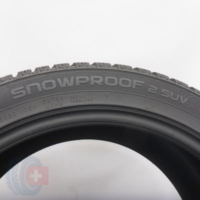6.  255 45 20 4x NOKIAN  255/45 R20 105V XL Snowproof 2 SUV Winterreifen 2023 7,8-7,2mm