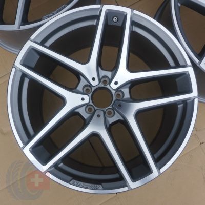 5. 4 x Alufelgen 21 MERCEDES  GLE 5x112 Et52,5/38 10/11J Original AMG RDKS