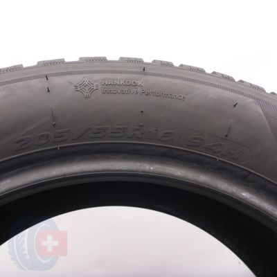 7. 205 55 16 2x HANKOOK 205/55 R16 94H XL Winter I Cept RS3 W462 Winterreifen 2022 6,5-7mm