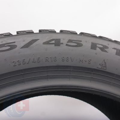 6.  235 45 18 1x PIRELLI  235/45 R18 98V Winter Powercy Winterreifen 2024 8,2mm