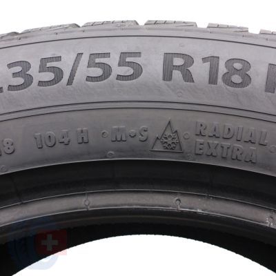 2. 235 55 18 4x BARUM 235/55 R18 104H XL Polaris 5 Winterreifen 6,5-7mm 2019