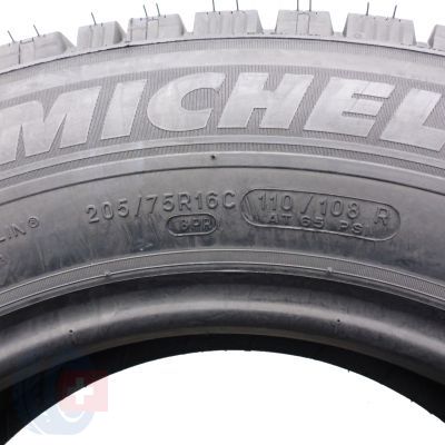6. 205 75 16C 2x MICHELIN 205/75 R16C 110/108R Agilis Alpin Winterreifen 2017 WIE NEU VOLL