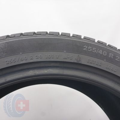 6. 255 40 20 2x CONTINENTAL 101V XL ContiWinterContact TS 830 P N0 Winterreifen 2023 6,5mm