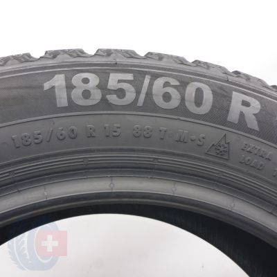 4. 185 60 15 2x SEMPERIT 185/60 R15 88T Speed-Grip 5 Winterreifen 2022 7,5mm
