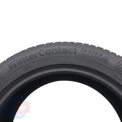 6. 255 55 19 2x CONTINENTAL 255/50 R19 107V XL WinterContact TS870P Winterreifen 7mm 2022 6. 255 55 19 2x CONTINENTAL 255/50 R19 107V XL WinterContact TS870P Winterreifen 7mm 2022