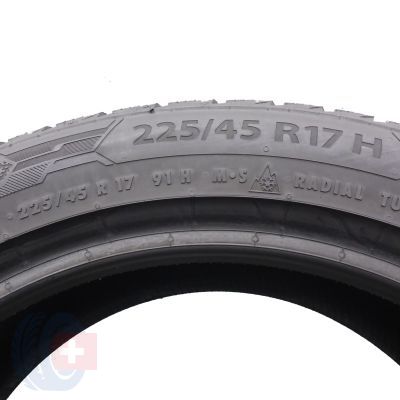 4. 225 45 17 2x BARUM 225/45 R17 91H Polaris 5 Winterreifen 2023 6,4-6,6mm