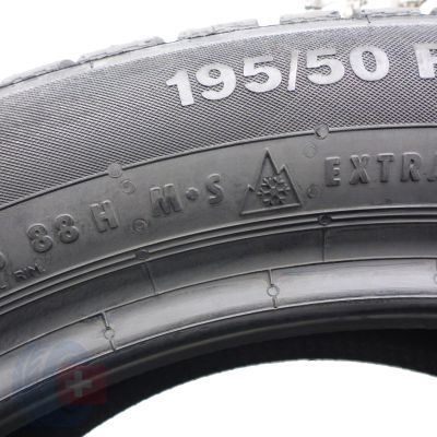 2. 195 50 16 4x CONTINENTAL 195/50 R16 88H XL ContiWinterContact TS830P AO Winterreifen 2018 WIE NEU VOLL