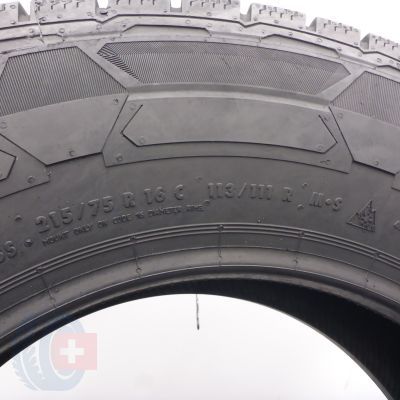 6.  215 75 16C 2x CONTINENTAL 215/75 R16C 113/111R VanContact Winter Winterreifen 2018/19 Ungebraucht   