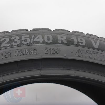 7. 235 40 19 4x SEMPERIT 235/40 R19 96V XL Speed-Grip 5 Winterreifen 2024 8,5-7,3mm WIE NEU 
