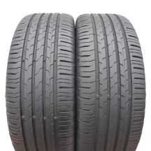2 x CONTINENTAL 195/55 R15 85H EcoContact 6 Sommerreifen  2021 6-6.2mm 