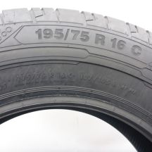 6. 195 75 16C 2x CONTINENTAL 195/75 R16C 107/105 ContiVanContact 200 Sommerreifen 2023 VOLL WIE NEU