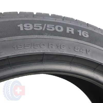 5. 2 x CONTINENTAL 195/50 R16 84V ContiPremiumContact2 Sommerreifen 2015 5,8 ; 6,2mm