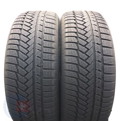 235 55 19 2x CONTINENTAL 235/55 R19 101T WinterContact TS850P Seal Winterreifen 2022 WIE NEU 7,2mm