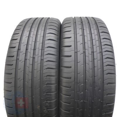 4. 4 x CONTINENTAL 205/55 R17 91V EcoContact 5 Sommerreifen 2019  6.8-7mm