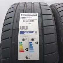 2.  225 35 18 4x BRIDGESTONE 225/35 R18 87Y XL Potenza Sport Sommerreifen  2021/22 Ungebraucht  