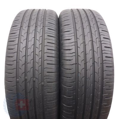 3. 205 60 16 4x CONTINENTAL 205/60 R16 92H EcoContact 6 Sommerreifen 6mm 2022/23