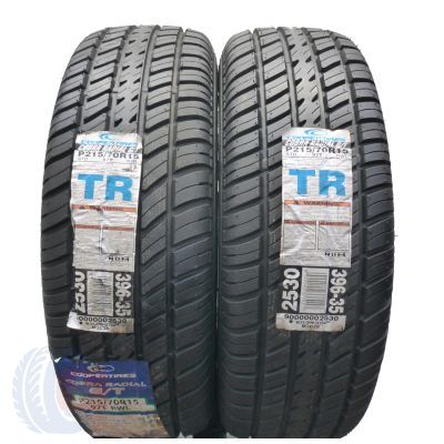 215 70 15 2x COOPER 215/70 R15 97T Radial G/T COBRA Sommerreifen 2017 VOLL Ungebraucht