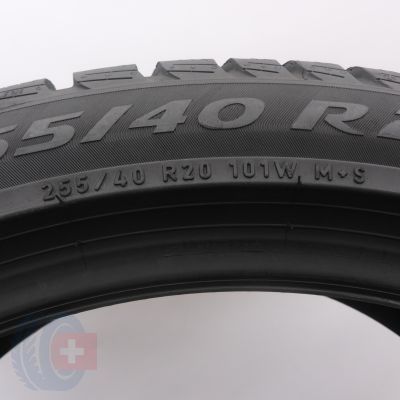 3. 255 40 20 1x PIRELLI 255/40 R20 101W XL Winter Sottozero 3 A0 Winterreifen 2022 7,2mm WIE NEU 