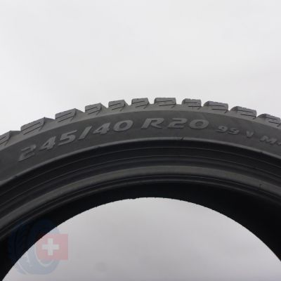 8. 245 40 20 2x PIRELL 245/40 R20 99V XL Winter Sottozero 3 RFT Winterreifen 2023 6,5mm 