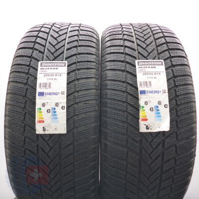 255 55 19 2x BRIDGESTONE 255/55 R19 111V XL Blizzak LM005 Winterreifen 2023 Ungebraucht   