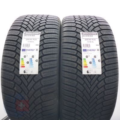 5. 255 40 20 4x BRIDGESTONE 255/40 R20  101W XL Blizzak 6 Winterreifen 2025 VOLL WIE NEU 
