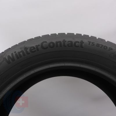 7. 215 55 17 2x CONTINENTAL 215/55 R17 94H WinterContact TS870P Winterreifen 2023 8,2mm