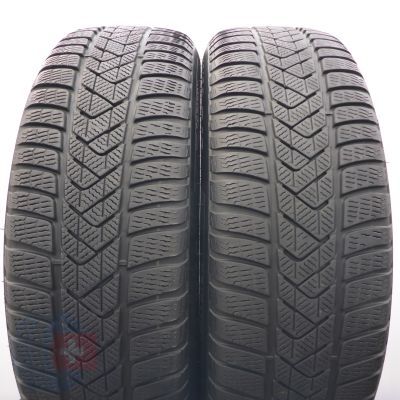 2. 225 60 18 4x PIRELLI 225/60 R18 104H XL Winter Sottozero 3 BMW RFT Winterreifen 2022 6,2-7mm