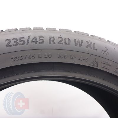 3. 235 45 20 1x CONTINENTAL 235/45 R20 100W XL WinterContact TS870P Winterreifen 2021 7mm