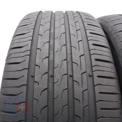 2. 2 x CONTINENTAL 235/55 R19 105V XL EcoContact 6 Sommerreifen 2020 WIE NEU VOLL