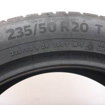 7. 235 50 20 4x CONTINENTAL 235/50 R20 100T WinterContact TS870P Winterreifen 2024 WIE NEU VOLL