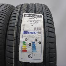 3. 215 55 R16 2x CONTINENTAL 215/55 R16  97W XL UltraContact Sommerreifen 2024 VOLL WIE NEU  