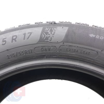 5. 215 55 17 2x MICHELIN 215/55 R17 98V XL Alpin6 Winterreifen 2021 7mm