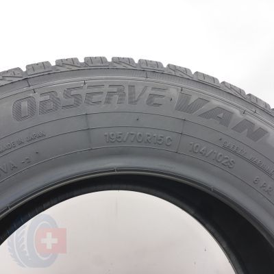 6. 195 70 15C 2x TOYO 195/70 R15C 104/102S Observe Van Winterreifen 2025 Ungebraucht  