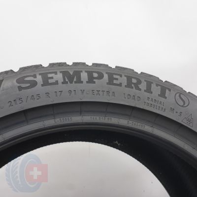 5.  215 45 17 4x SEMPERIT 215/45 R17 91V XL Speed-Grip 5 Winterreifen 2021 7,5-7mm 