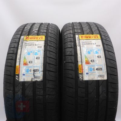  225 55 16 2x PIRELLI  225/55 R16 95W Cinturato P7 RFT BMW Sommerreifen 2018 VOLL Ungebraucht   