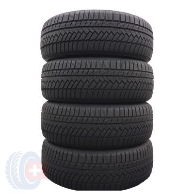 215 55 18 4x CONTINENTAL 215/55 R18 99V XL WinterContact TS850P Winterreifen 7-7,8mm 2021 Wie Neu