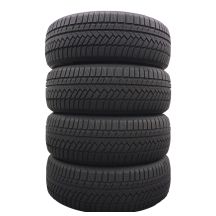 215 55 18 4x CONTINENTAL 215/55 R18 99V XL WinterContact TS850P Winterreifen 7-7,8mm 2021 Wie Neu