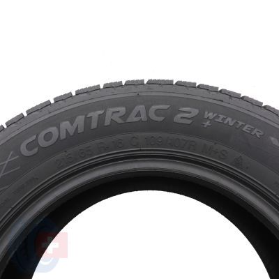 3. 1 x VREDESTEIN 215/65 R16C 109/107R Comtrac 2 Winter + Winterreifen 2023 WIE NEU 8,5mm