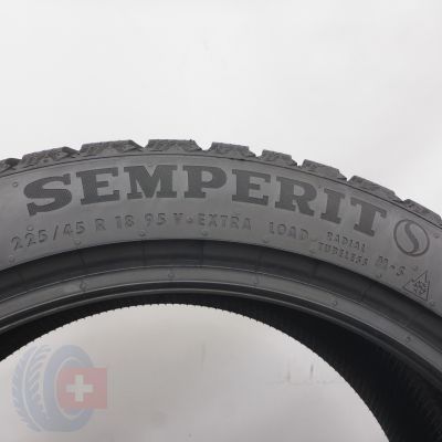 6. 225 45 18 4x SEMPERIT 225/45 R18 95V XL Speed-Grip 5 Winterreifen 2025 8,8 i 8,5mm  WIE NEU 
