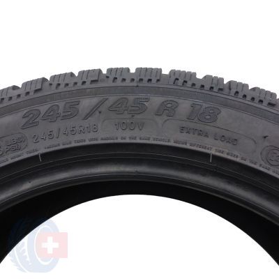 5. 245 45 18 2x MICHELIN 245/45 R18 100V XL Pilot Alpin PA4 Winterreifen 6mm 2017