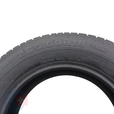 6. 265 60 18 2x  CONTINENTAL 265/60 R18 110H WinterContact 4x4 M0 Winterreifen2012 7,2mm