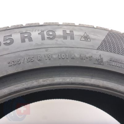 9. 235 55 19 2x CONTINENTAL 235/55 R19 101H WinterContact TS 850p SUV M0E RFT Winterreifen 2022 Ungebraucht  